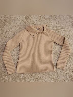 CANYON RIVER BLUES THICK KNIT TURTLENECK SWEATER WITH SNAPS